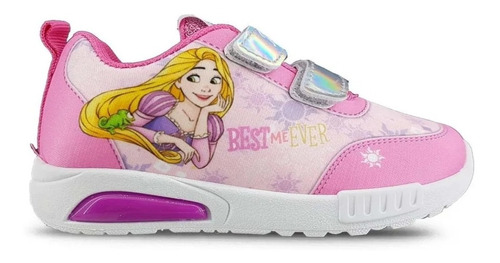 Zapatillas Disney Princesas Rapunzel Con Luces Footy Pop