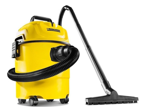 Imagen 4 de 5 de Aspiradora multifunción De tacho Kärcher Home & Garden WD 1 15L amarilla 220V-240V 50Hz/60Hz