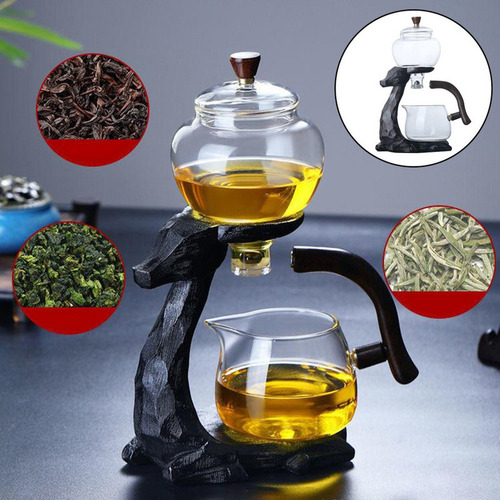 . Juego De Té De Vidrio Kungfu Desviación De Agua Magnética