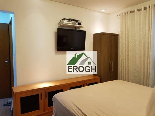 Imagem 25 de 28 de Sobrado Com 3 Dormitórios À Venda, 127 M² Por R$ 630.000 - Campestre - Santo André/sp - So0157