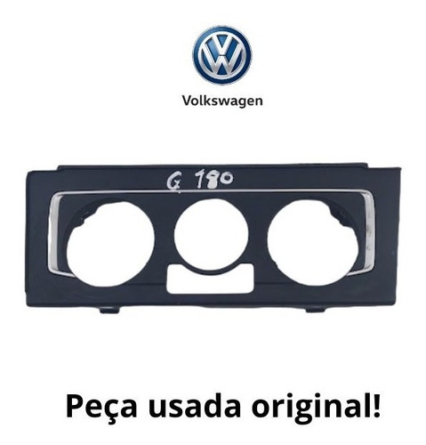 Moldura Painel Central Comando De Ar Volkswagen Fox 