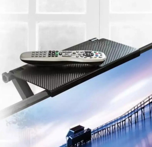 Repisa Plegable Soporte Sobre Pantalla Tv Para Decodificador