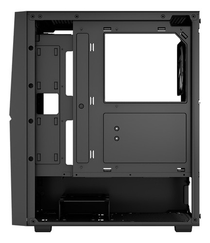 Gabinete Aerocool Player G-bk-v1 Mid-tower Atx Color Negro