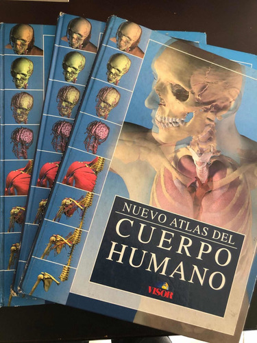 Nuevo Atlas Del Cuerpo Humano 3 Tomos - Muy Buen Estado