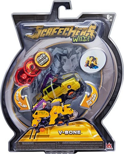 Screechers Wild -vehiculo Transformables Nivel 2 - 683120 Vb