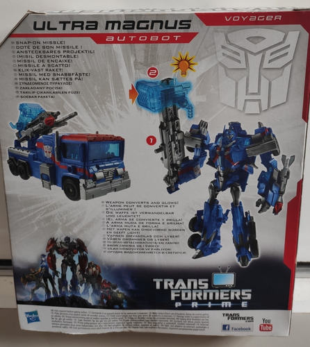 Ultra Magnus Transformers Prime Rid Voyager Class