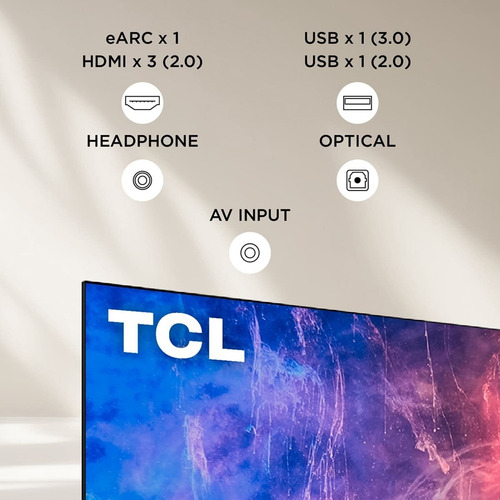 Pantalla Tcl Smart Tv 85 Pulgadas Hdr S4 Google Hdr 85s450g (Reacondicionado)