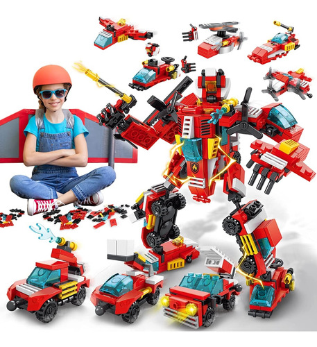 Bloques De Armar Compatible Con Lego Robot Transformer