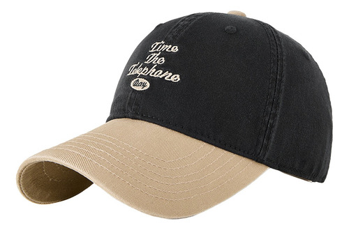 Gorra De Béisbol D Splicing, Transpirable, Transpirable, Ref
