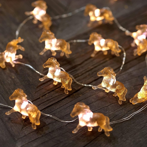 Luces De Cuerda De Pony De Hadas De Luces Decorativas Únicas