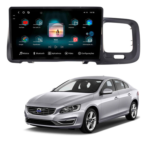 Multimidia Aikon Fóton G3 S60 V60 2014 A 2018 12+256gb 2k 9p