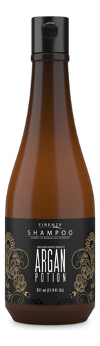 Shampoo De Argan Potion Firenze Reparacion Intensiva