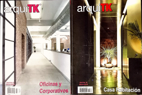 8 Revistas Arquitk Construcción Arte Diseño Arqui Editorial (Usado)