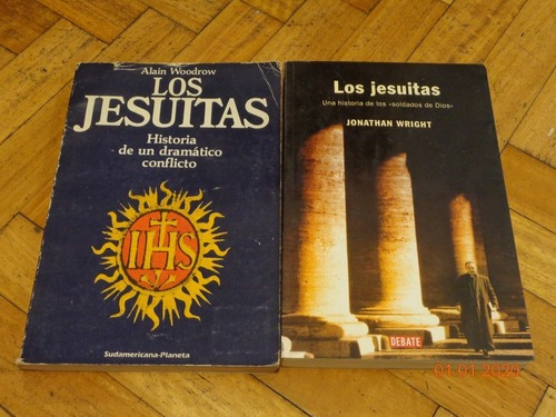 Lote De 2 Libros Sobre Los Jesuitas De J. Wrght Y A. Wo&-.