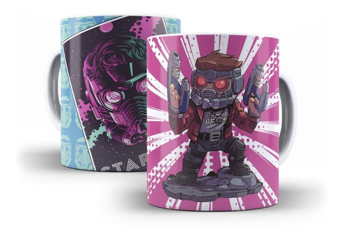 Mug Pocillo Star Lord Guardianes De La Galaxia