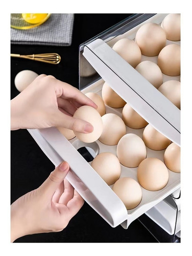 Imagen 4 de 6 de Canasta Para Huevos Organizador X40 Und/huevos