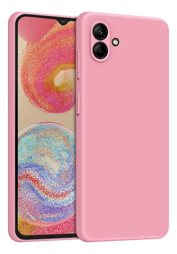 Capa Capinha Compatível Com Galaxy A06 Silicone Aveludada