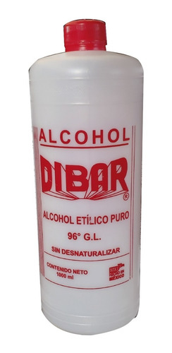 Alcohol Etílico Rojo 96° Lt Caja C/12