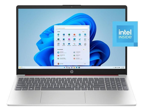 Notebooks HP 15-fd0083wm Vermelho 4 GB 128 GB 1366 px x 768 px Intel UHD Intel Pentium N200 Windows 11 Home
