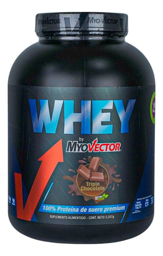 Suplemento Myo-vector Proteínas Whey Sabor Chocolate Intenso Chocolate Intenso