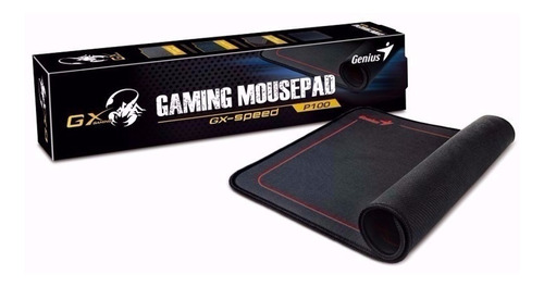 Mousepad Gamer Genius Gx-p10  Velocidad Y Precisión - Negro