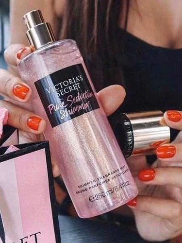 Victoria Secret Pure Seduction Shimmer Splash + Packaging Vs