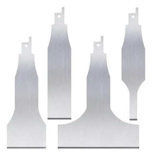Marhynchus 4 Pcs Scraping Tool Attachment for Reciprocating Saws, Tile Cleaning Scraper, Black, 0.4in 1.2in 2in 3.9in Marhynchus 4 Pcs Scraping Tool Attachment for Reciprocating Saws, Tile Cleaning Scraper, Black, 0.4in 1.2in 2in 3.9in