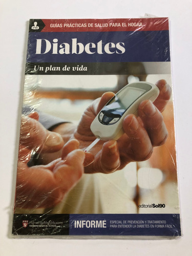 Libro Guías Prácticas De Salud - Diabetes - Harvard - Nuevo 
