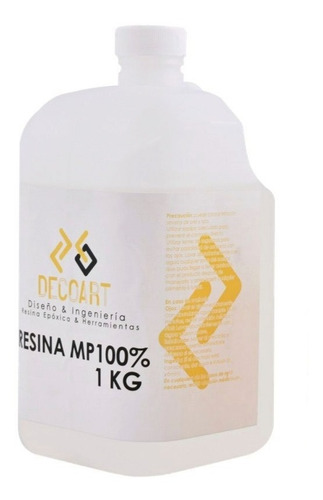 1 Kilogramo De Resina Decoart Mp100% Sin Catalizador