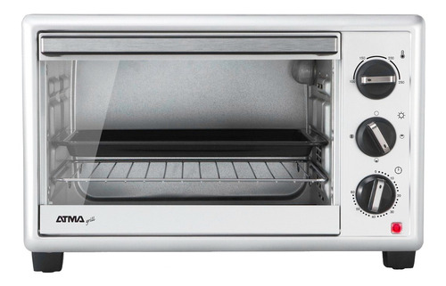 Horno de mesa eléctrico Atma HG2310 23L acero inoxidable 220V