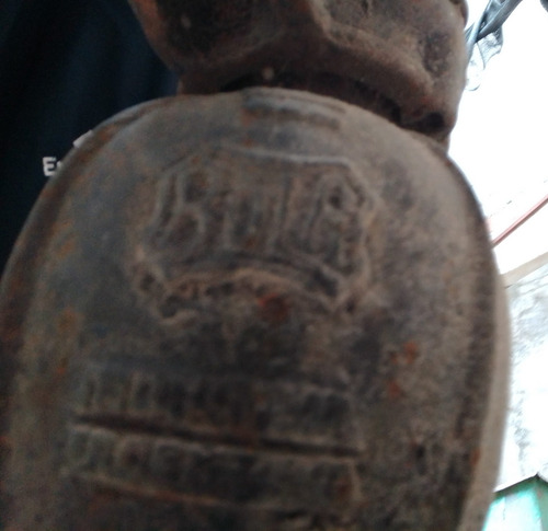 Antiguo Lote Bomba Agua Bola - Rueda Chica Hierro
