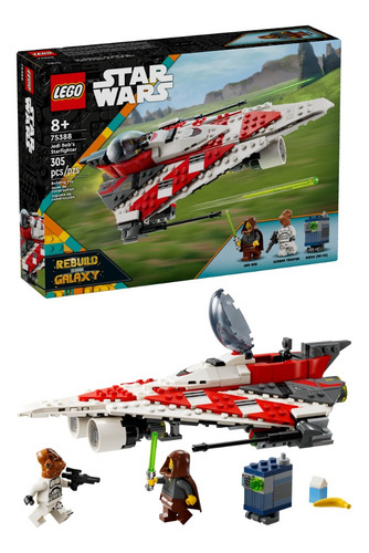 Lego® Star Wars Caza Estelar Del Jedi Bob Juguete 75388 305 Jedi Bob Soldado Ackbar Droide Servo (sr-v0)