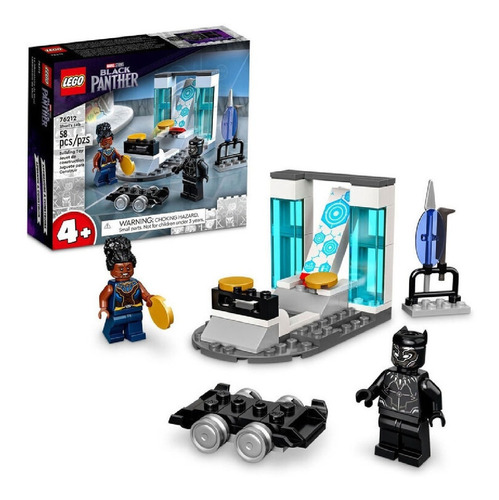 Kit De Construcción Lego Marvel Laboratorio De Shuri 76212 58 Piezas 3+