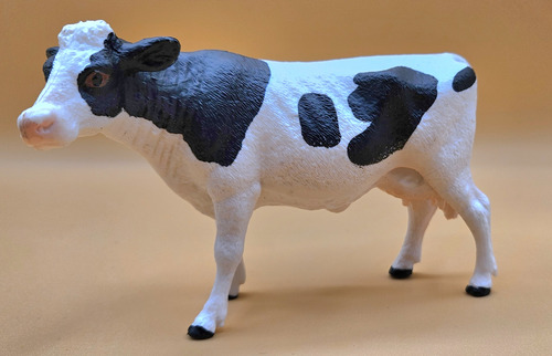 Figura Vaca Frison 10juguete Plástico Regalo Colección Niño