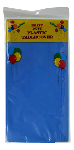 Mantel Plástico Unicolor Para Mesa Decora Fiestas 137x274cm
