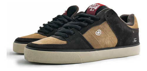 Tenis C1rca Modelo Tre - Tannin / Black / Red