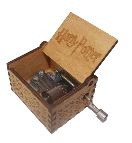 Cajita Musical Serie Harry Potter Madera