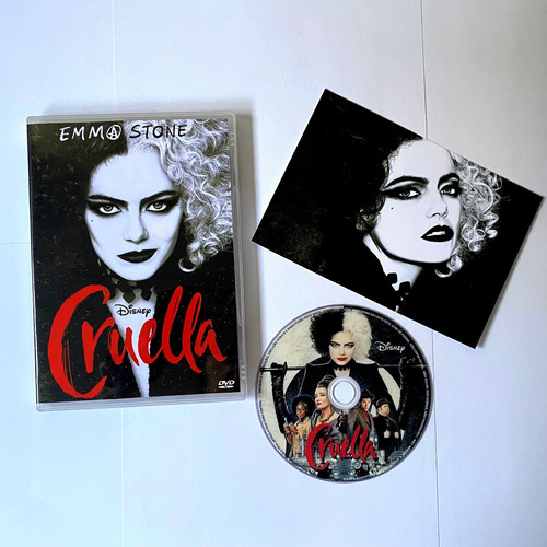 Dvd Elementos Cruella Raya Pinóquio Mulan A Pequena Sereia