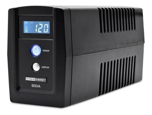 Imagen 1 de 4 de Ups 900va/540w Con Regulador De Voltaje (avr), Lcd, 6 Contactos, Tel/red/ Usb, No-break, 2 Años De Garantía