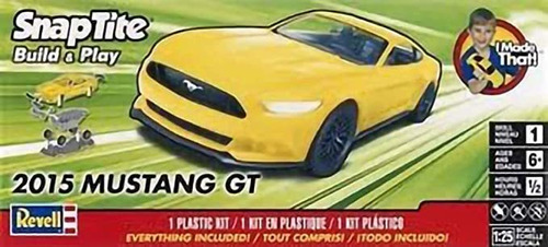 Revell Inc. 851.697 1/25 2015 Mustang Gt Amarillo, 851697