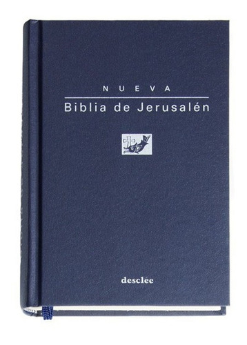 Nueva Biblia De Jerusalén - Bolsillo Pasta Dura