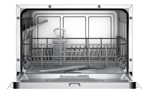 Imagen 3 de 6 de Lavavajillas Compacto Bosch Color Blanco Sks62e22eu