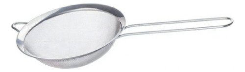 Peneira Grande Em Aço Inox 12 CM