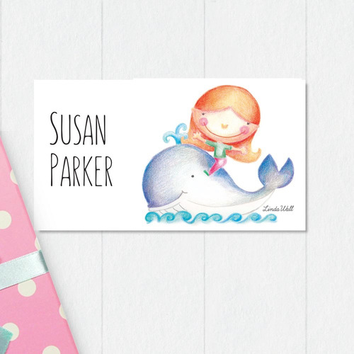 Imagen 1 de 1 de Tarjetas Personales Linda Wall