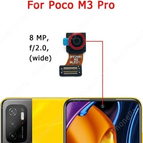 Camara Trasera O Frontal Xiaomi Poco M3 Pro Nosongenericas