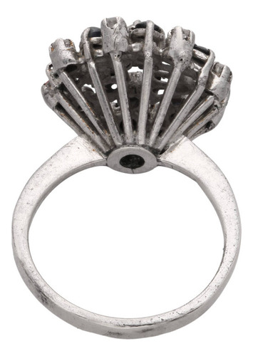 Anillo De Plata Paladio, 5.2 Gramos Blanco 7 (Usado)