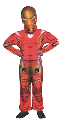 Disfraz Infantil Iron Man Marvel New Toys Talle 0