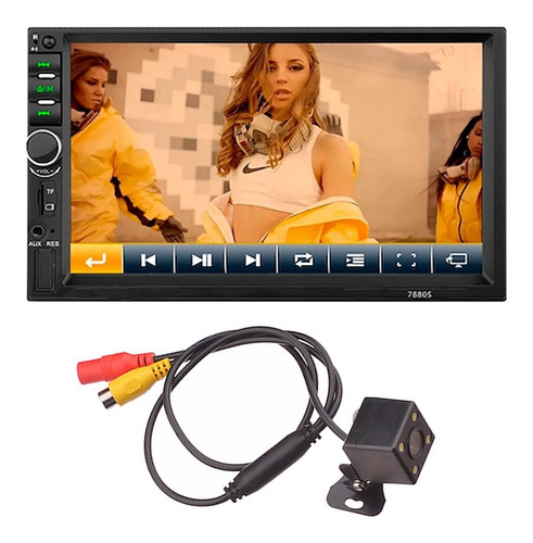 Imagen 2 de 4 de Combo Audio Car Stereo Dvd Pantalla + Camara Retroceso