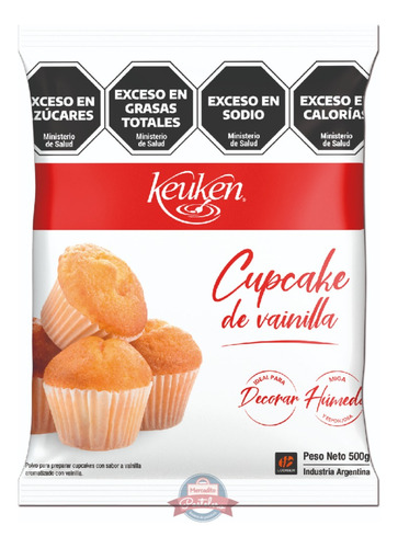 PREMEZCLA Cupcake Vainilla X 500 grs Keukén