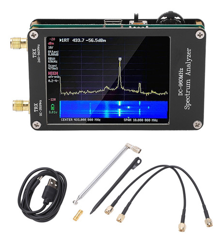 Analizador De Espectro Con Pantalla Táctil Mf Hf Vhf Uhf Ent